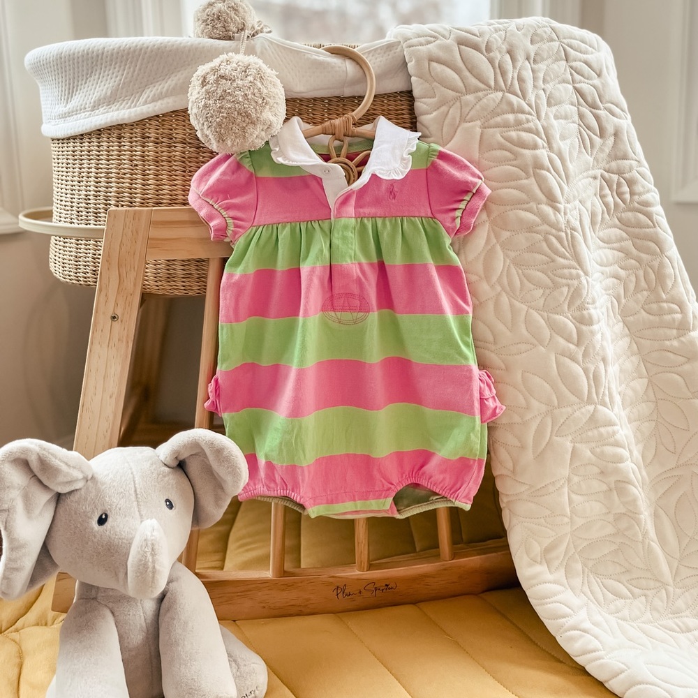 Ralph Lauren Baby Girl Romper 9M